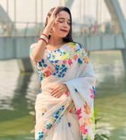 4321- Premium Chandery Silk Saree